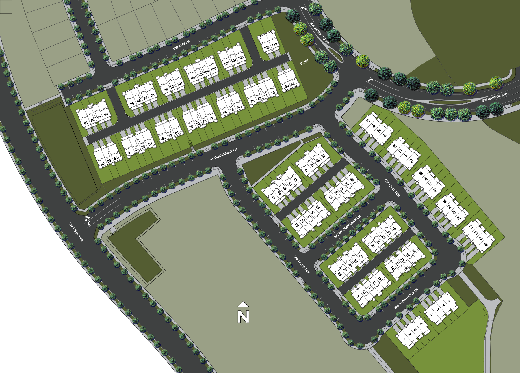 mountainside heights neighborhood, westhills homes nw