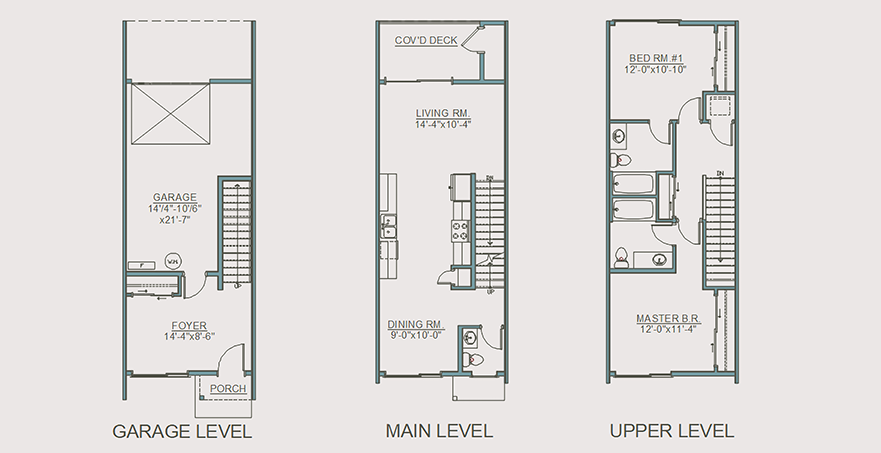 2 story shotgun house